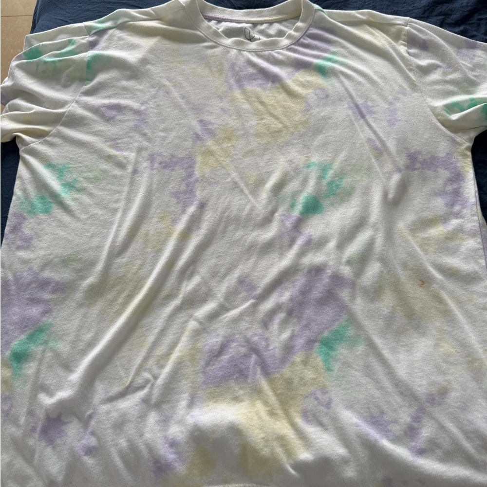 Men's Multicolor Tie-Dye Shirt